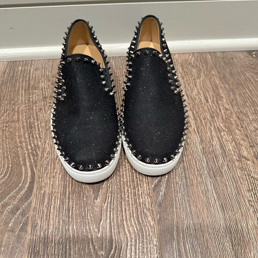 Christian Louboutin Slip On Sneakers